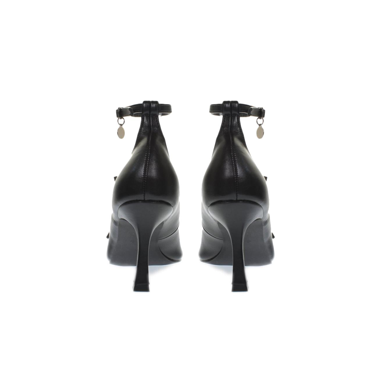 Décolleté Soft Con Cinturini Donna Nero 8634 NERO KHARISMA 