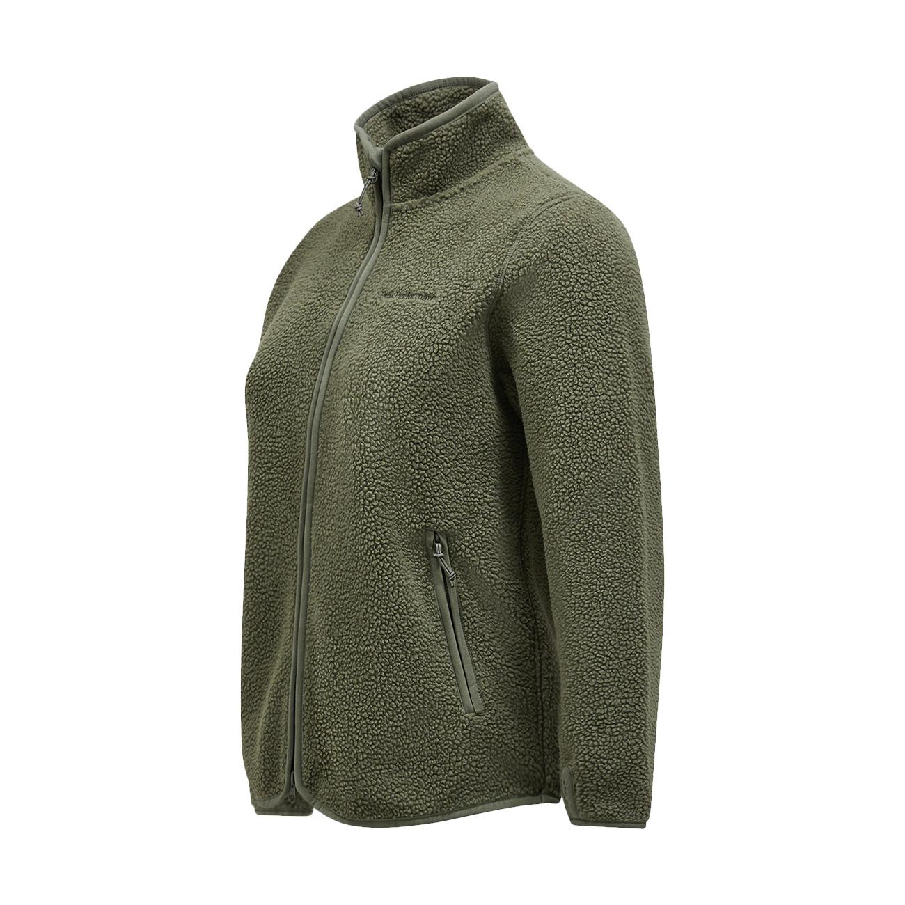 Pile Zip Donna Pine Needle G79699 020 PINE NEEDLE PEAK PERFORMANCE 