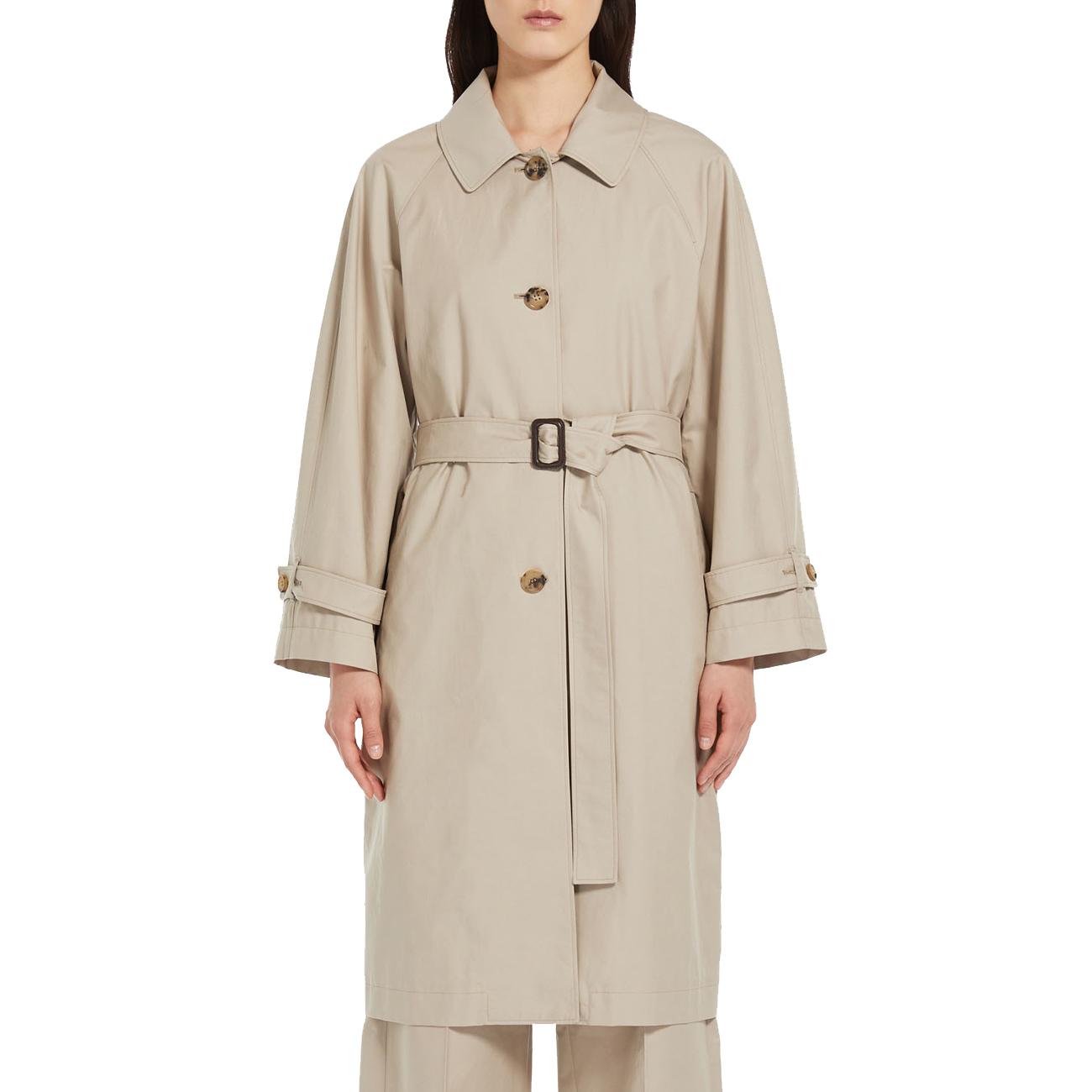 Trench Midi Ftrench In Cotone Donna Rich Beige FTRENCH 2419021084600 013 RICH BEIGE MAX MARA S 