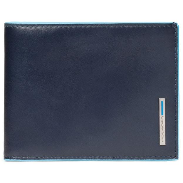 Portafoglio Con Portamonete Uomo Blu PU257B2R BLU2 PIQUADRO 