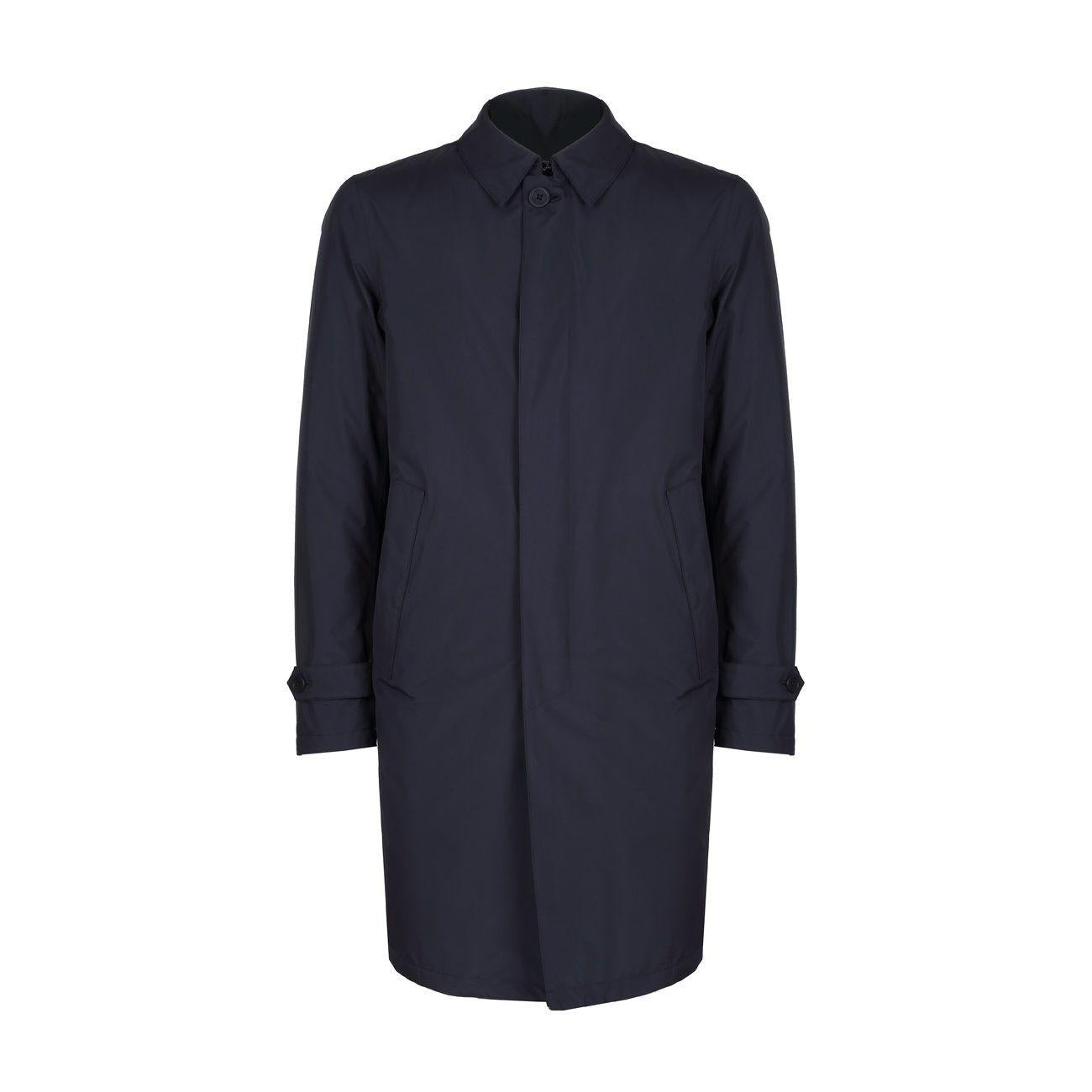 Spolverino Imbottito Con Colletto Classico Uomo Blu PI099UL11121 9201BLU HERNO 