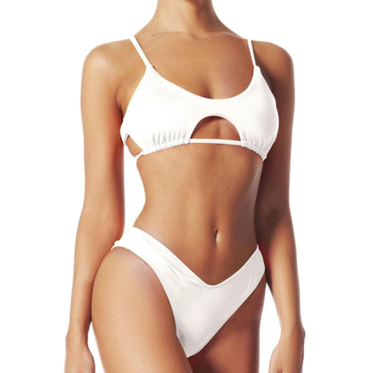 Bikini Top Exchange Fluo FGBW0897 001 BIANCO 4GIVENESS 