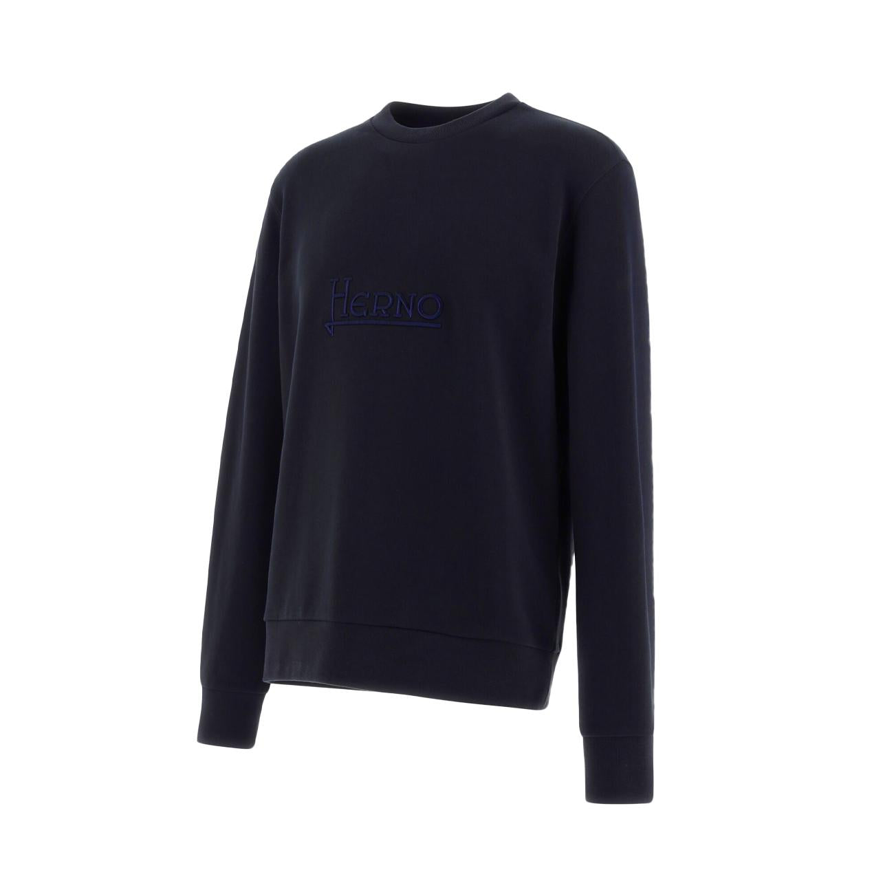 Felpa Portalogo Uomo Blu JG000175U50017 9200 BLU HERNO 