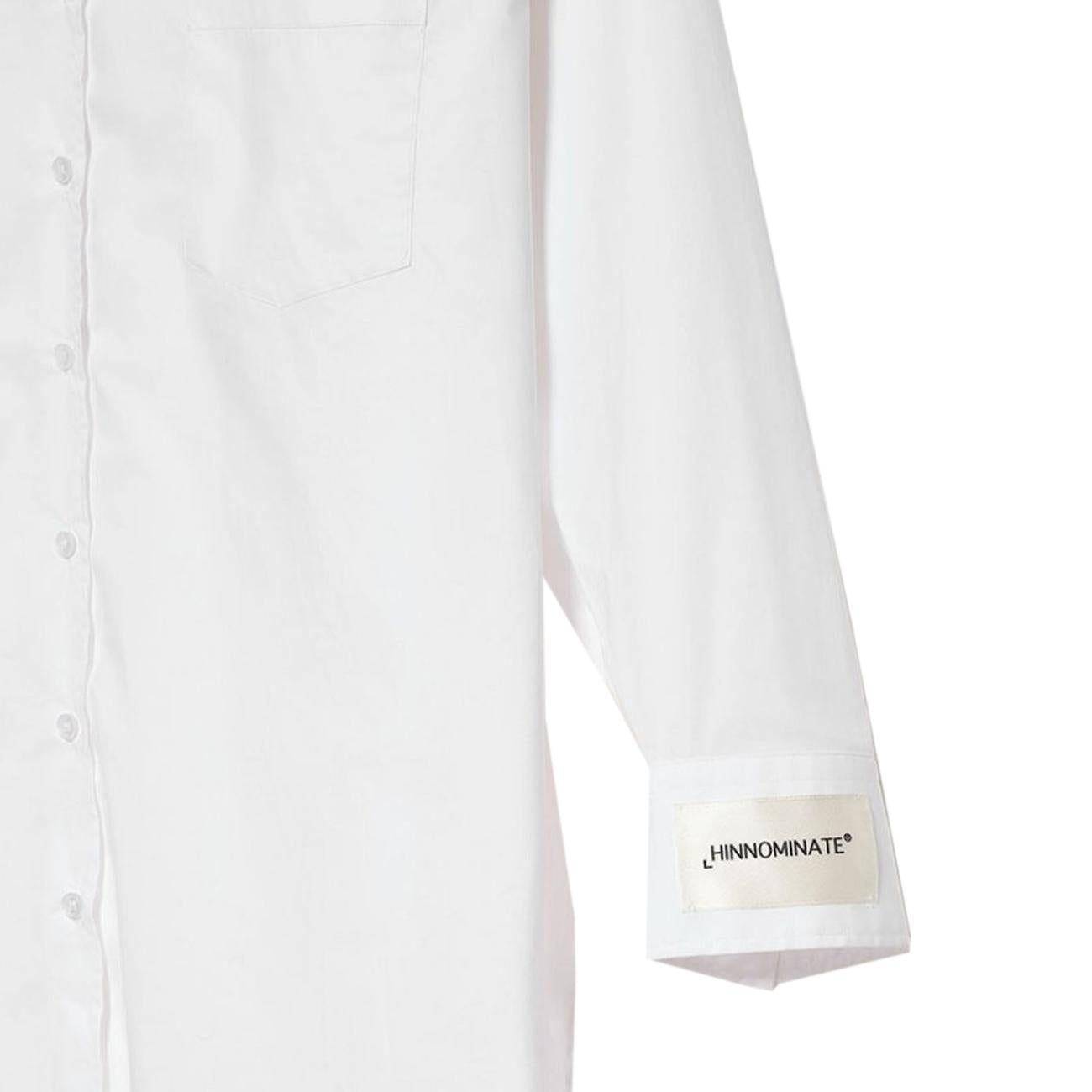 Camicia In Cotone Over Donna Bianco HNW780 BIANCO HINNOMINATE 