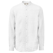 Camicia Coreana In Lino MK13002 BIANCO MARKUP 