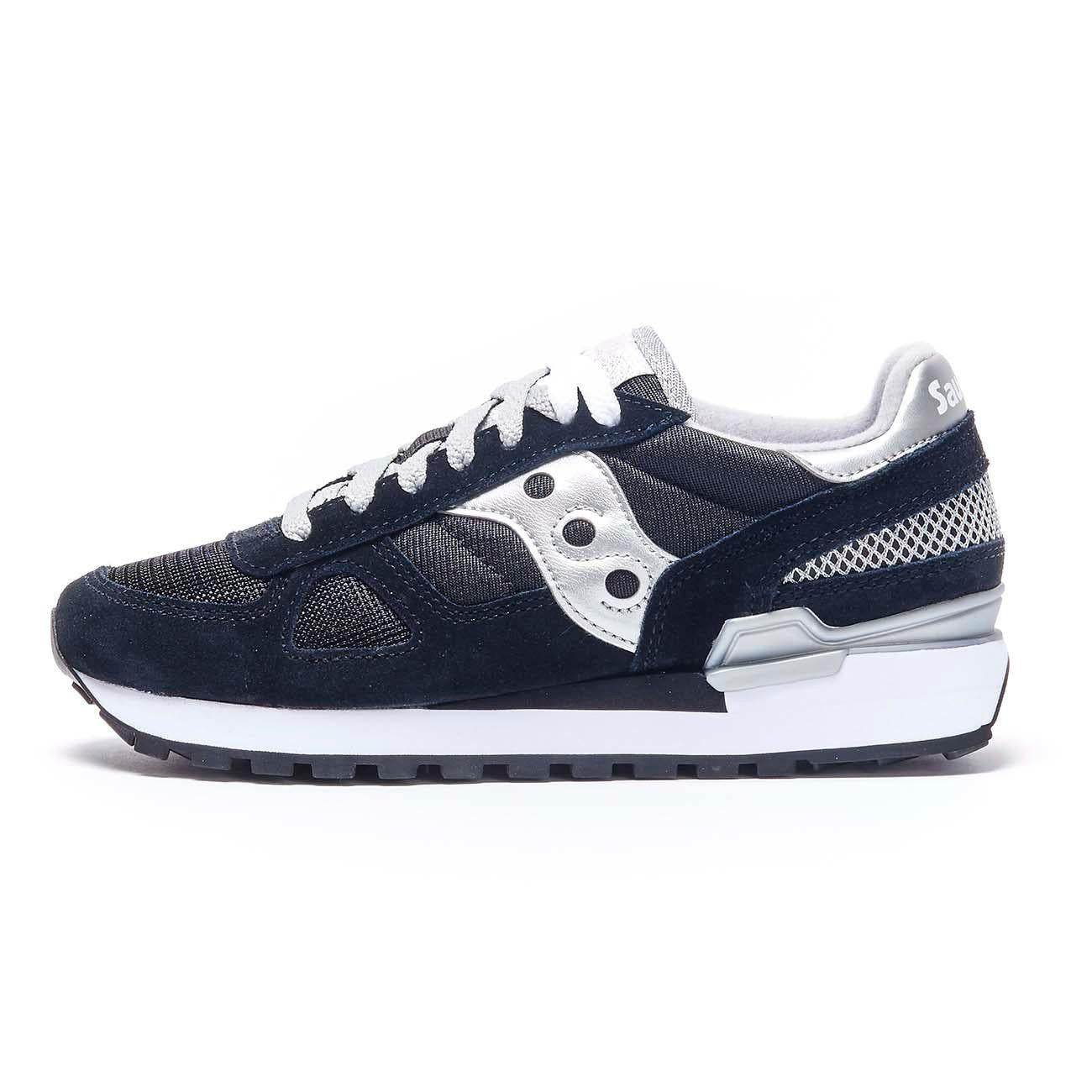 Sneakers Shadow Original Donna Black Silver SAU/1108 671BLACK/SILVER SAUCONY ORIGINALS 