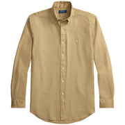 Camicia Di Lino 710966294 511 CAFE TAN POLO RALPH LAUREN 