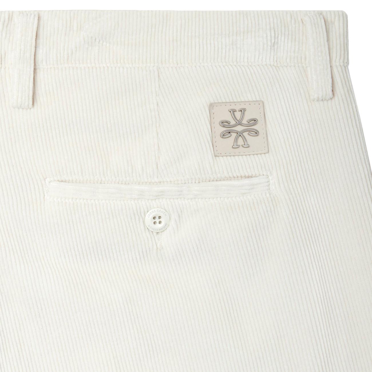 Pantalone Chino Bobby In Velluto A Coste JUMP0001001S3653TR A81 OFF WHITE JACOB COHEN 