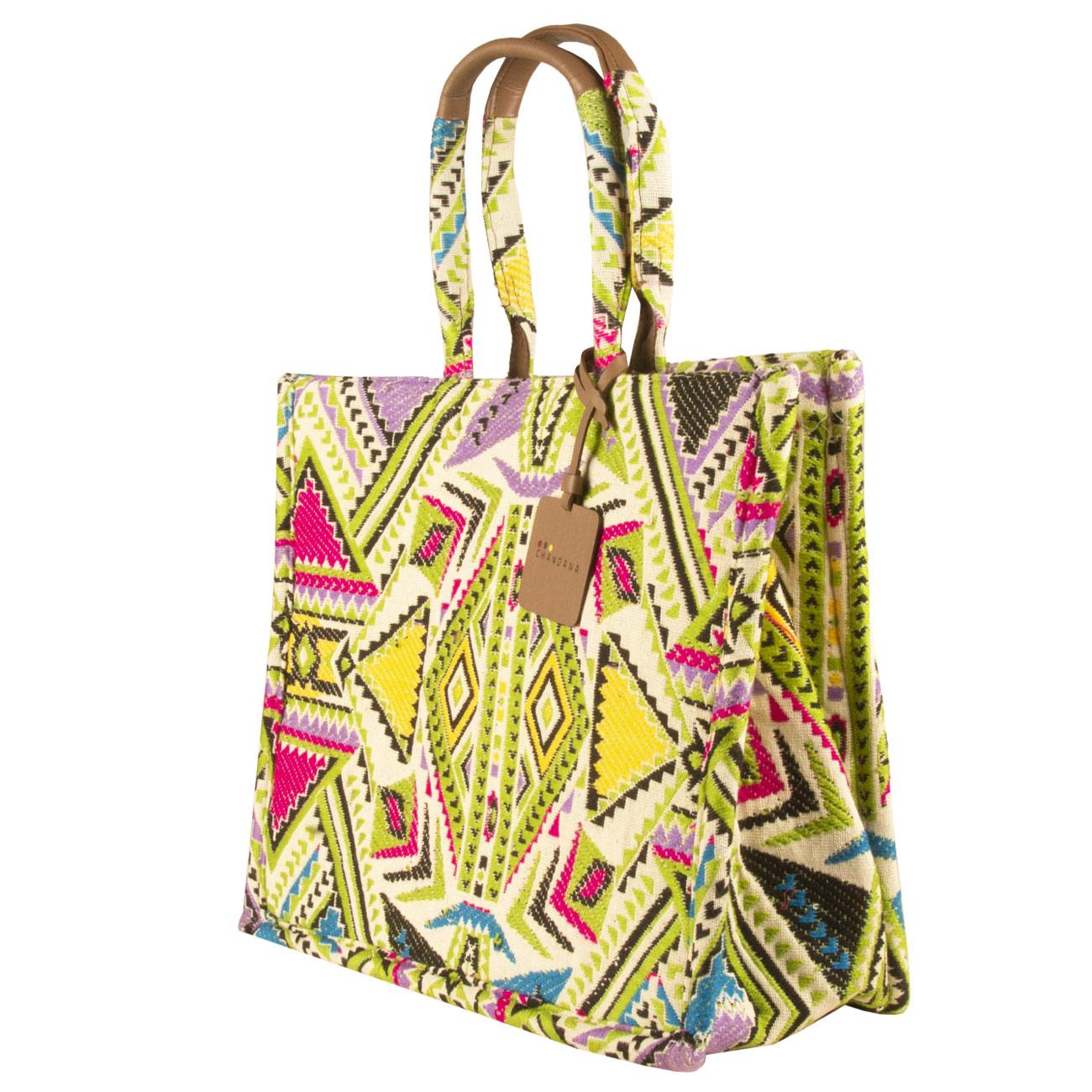 Borsa Tote Tahiti Big Green TAHITI BIG GREEN CHANDANA 