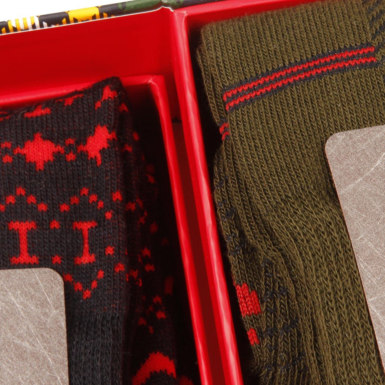 Gift Box Bipack Tartan Uomo Ass. Blu Rabarbaro 64154G2 903C2 ASS.BLU/RABARBARO RED SOX 