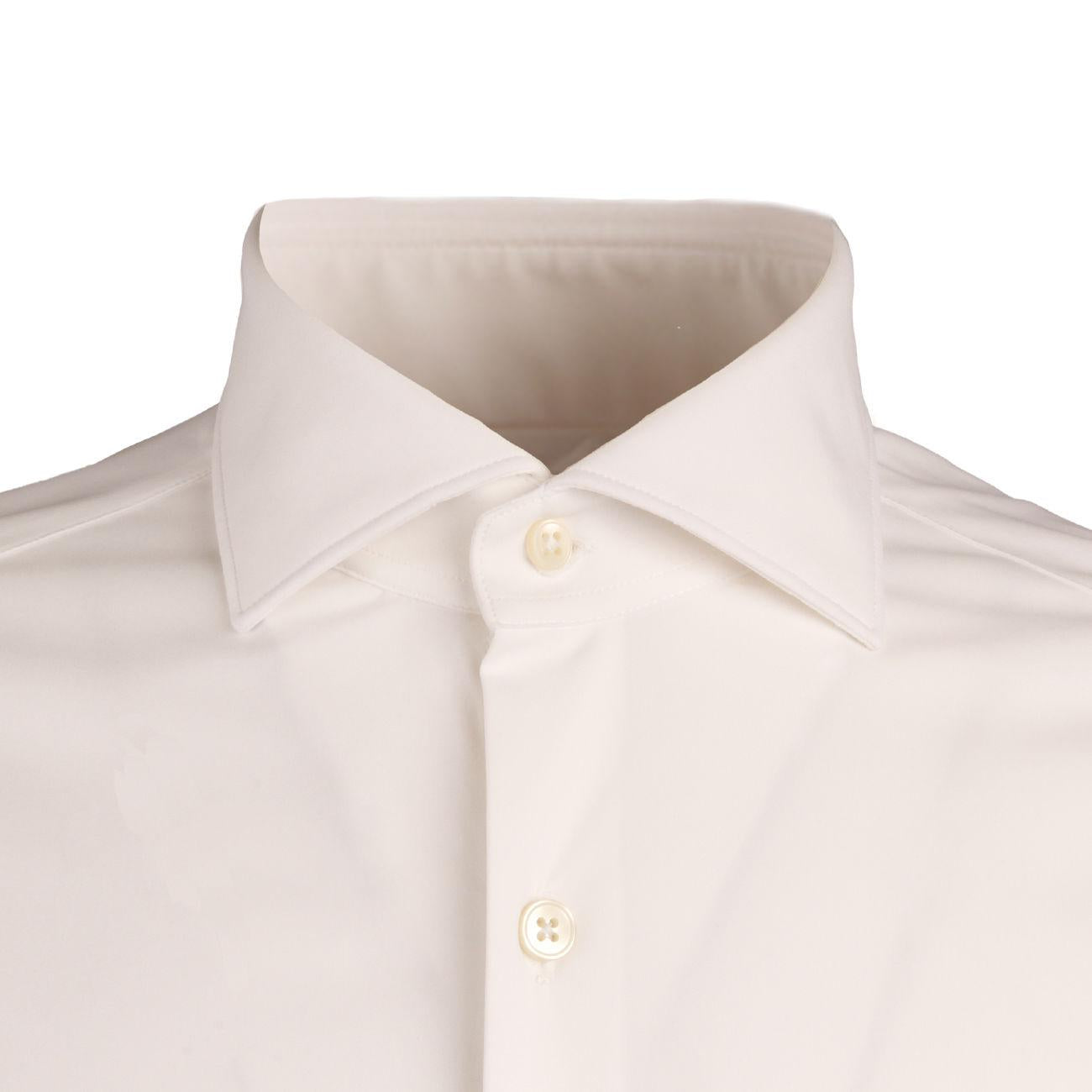 Camicia U. M/L In Tess. Tecnico C/Francese T.Unito Guglielminotti QF0CJE UA1/BIANCO GUGLIELMINOTTI 
