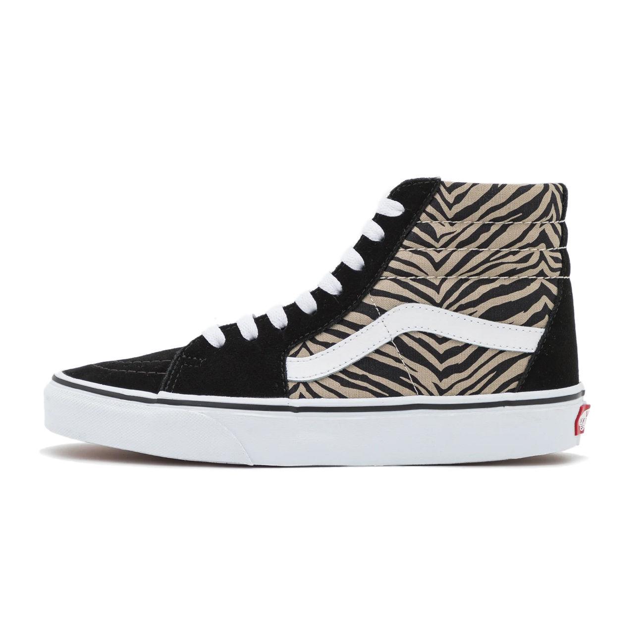 Scarpe Alte Multi Safari Sk8-Hi Donna Mix True White VN0A32QG9XB1 MIX/TR WHITE VANS 