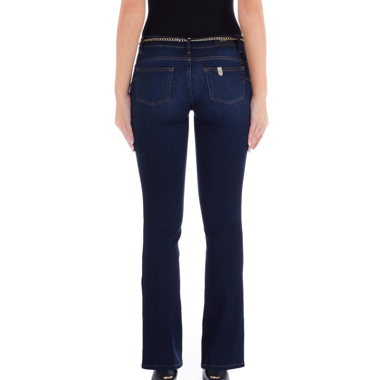 Jeans Repot Donna Denim Dark Moon UF3025D4376 78215 DENIM BL.DARK MOON LIU JO 