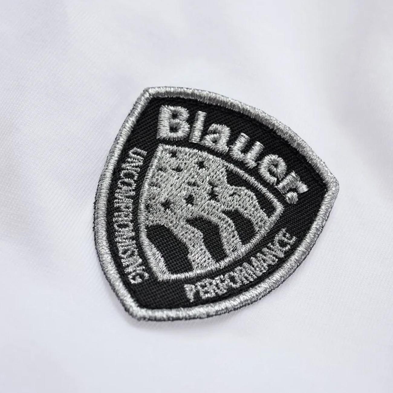 T-Shirt Girocollo Anthony 25SBLUH02275-007100 100 BIANCO BLAUER 