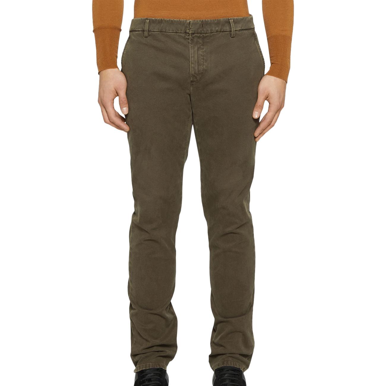 Pantalone Spiritissimo UP166 AS0095X IB4 637 VERDE BOSCO DONDUP 