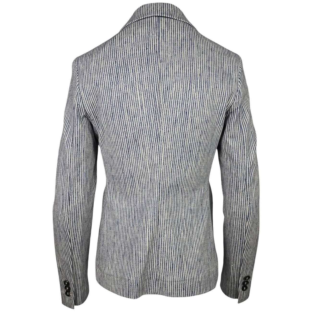 GOODMATCH Blazer Doppiopetto Boxy Rigato AB7431 R76 BLUE STRIPES 