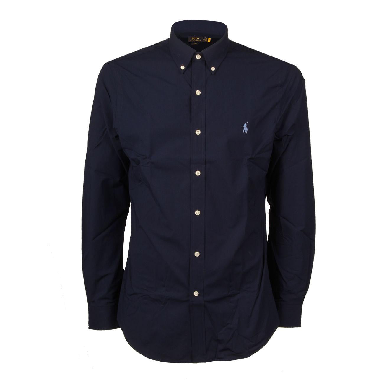Camicia Slim Uomo Newport Navy 710832480 001 NEWPORT NAVY POLO RALPH LAUREN 