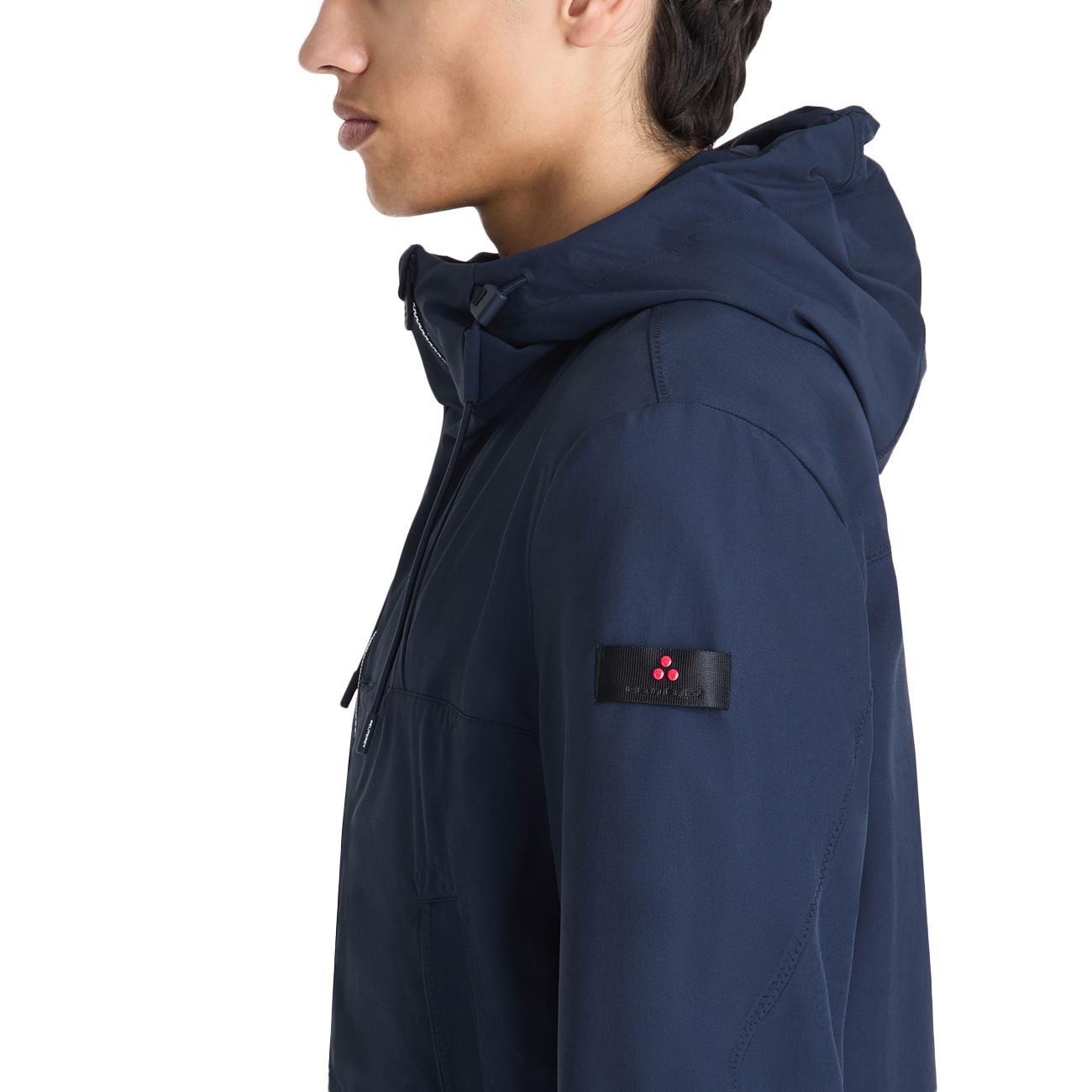 Giacca Uyapo Hybrid Con Cappuccio PEU5746 01192031 215 BLU PEUTEREY 