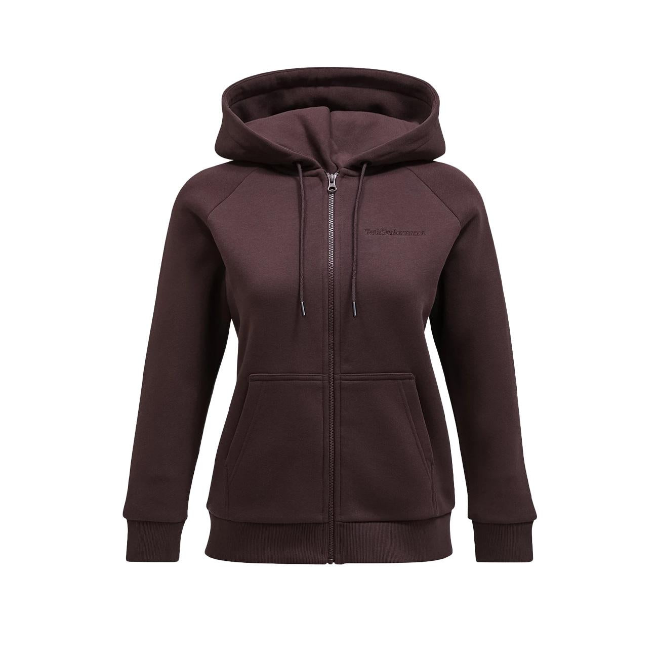 Felpa Original Small Logo Donna Desert Plum G78776 130 DESERT PLUM PEAK PERFORMANCE 