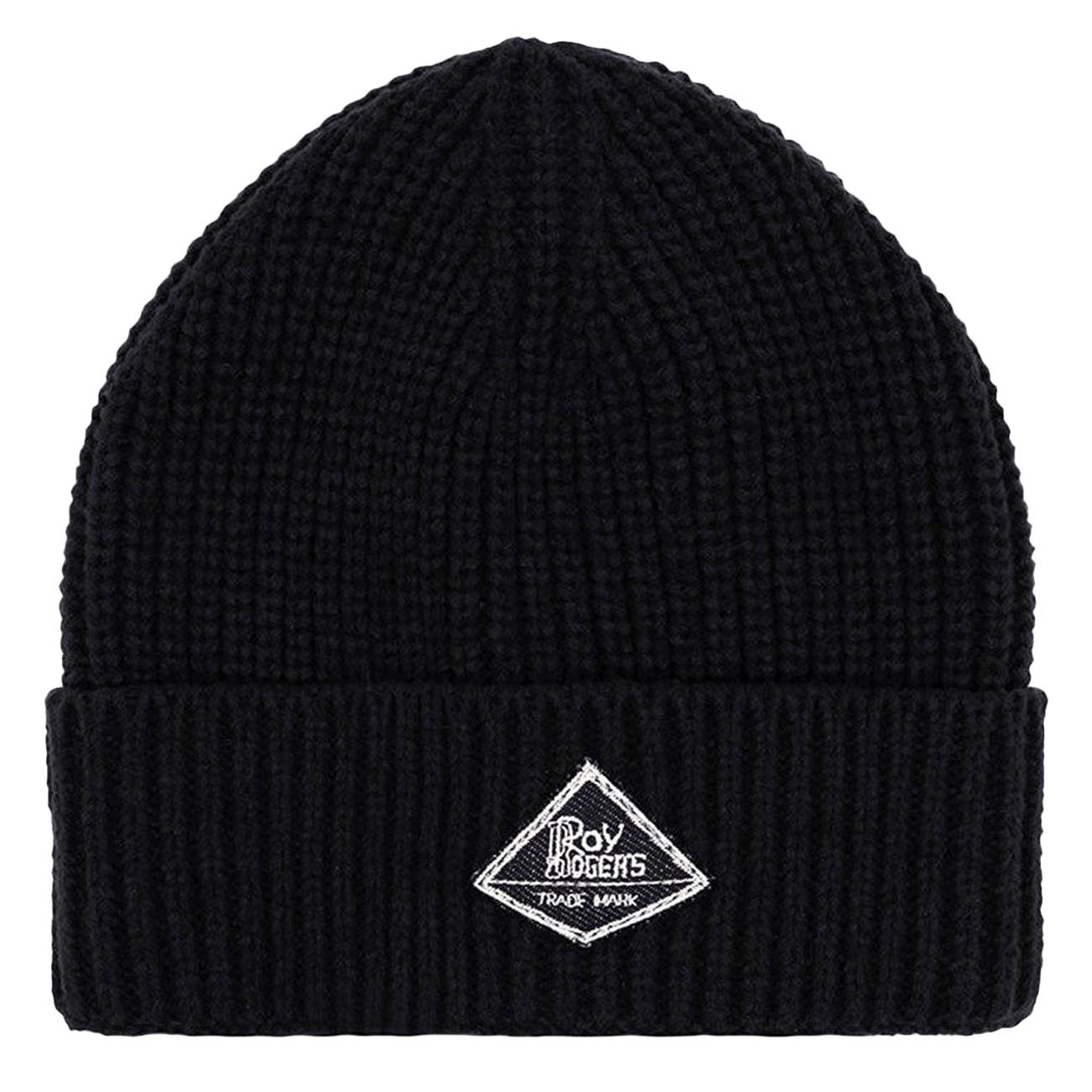 Beanie In Maglia Unisex RRX943C919XXXX C0020 KNITTED BLACK ROY ROGER'S 