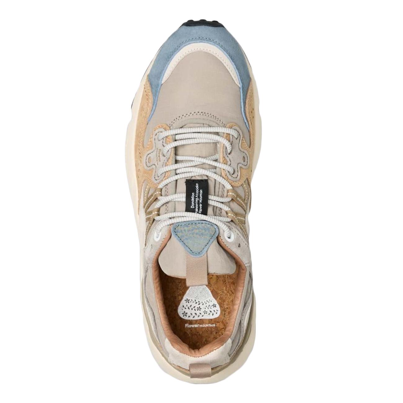 Sneakers Yamano 3 Ripstop Uomo Grigio Scuro Beige 1B9700120178614 DARK GREY/BEIGE FLOWER MOUNTAIN 