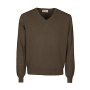 Maglia U. Scollo V Puro Cash Della Ciana X Mascheroni 87153 7271 KAKI DELLA CIANA 