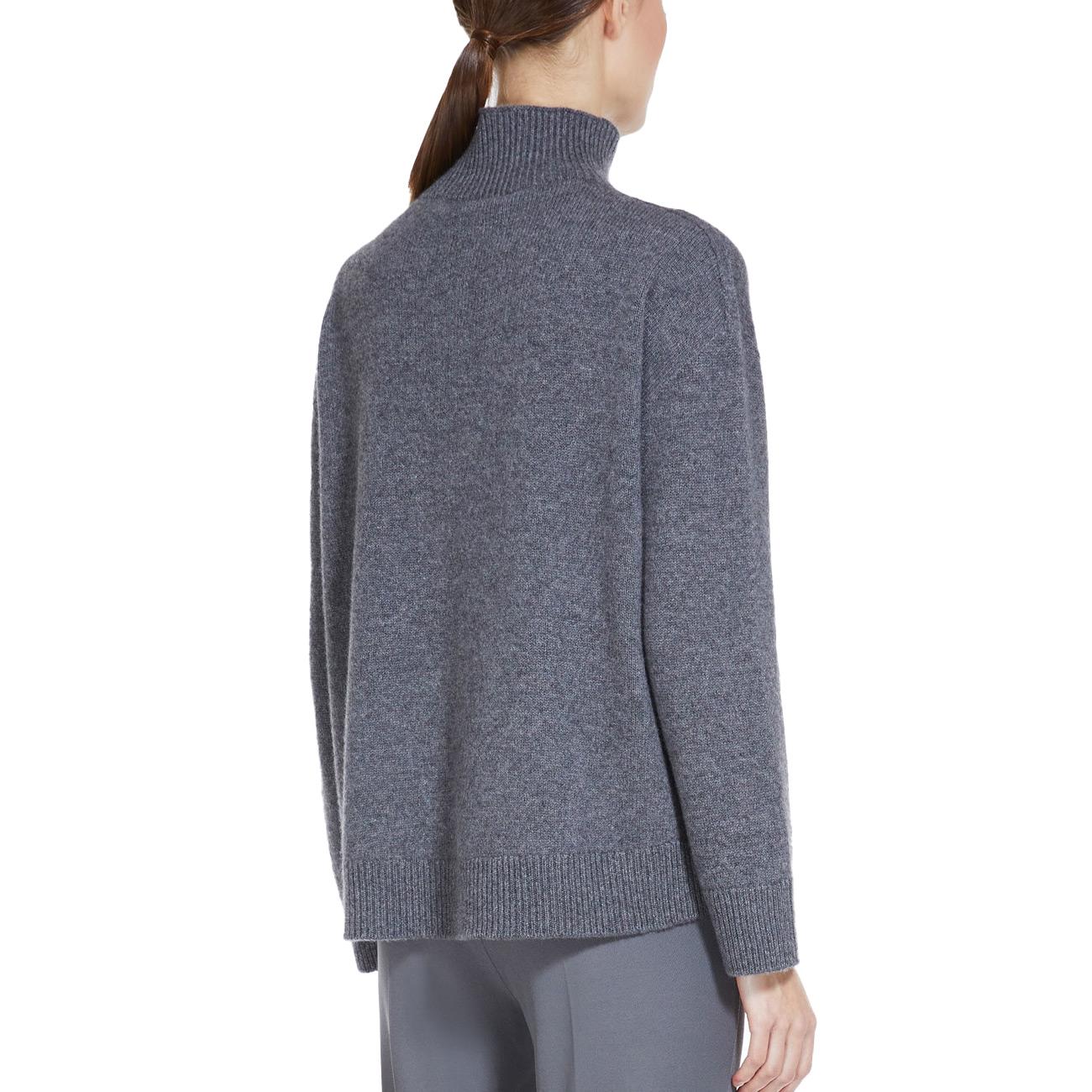 Lupetto Tahiti Cashmere Donna Grigio Melange TAHITI 2393660239600 004 GRIGIO MELANGE MAX MARA S 