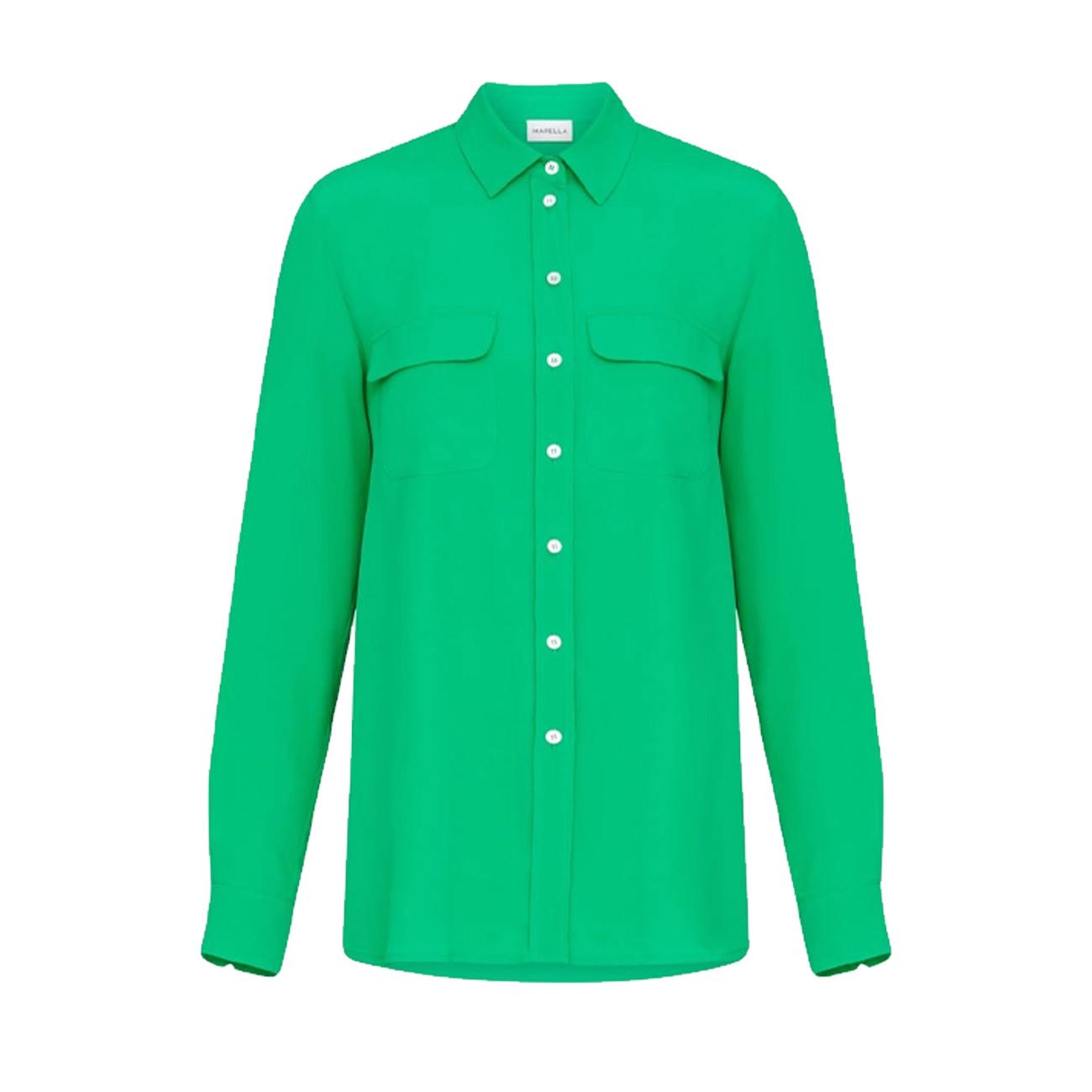 Camicia Ferrara Donna Verde Brillante FERRARA 2413111071200 009 VERDE BRILLANTE MARELLA 