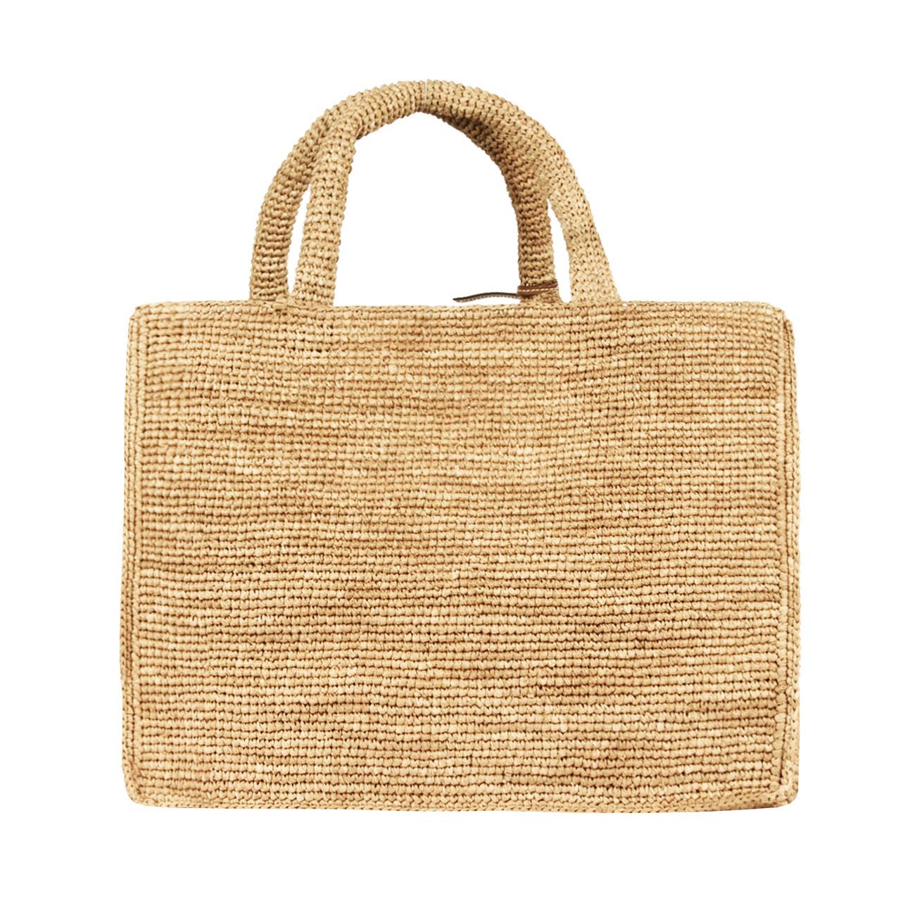 Borsa Sunset In Rafia V22ABBAG0000U TAN MANEBI 