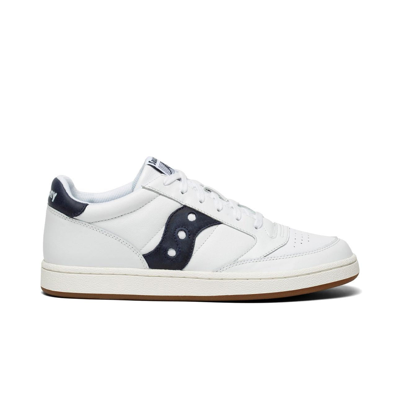 Scarpe Jazz Court Uomo Bianco Navy SAU/70555 24 WHITE/NAVY SAUCONY ORIGINALS 