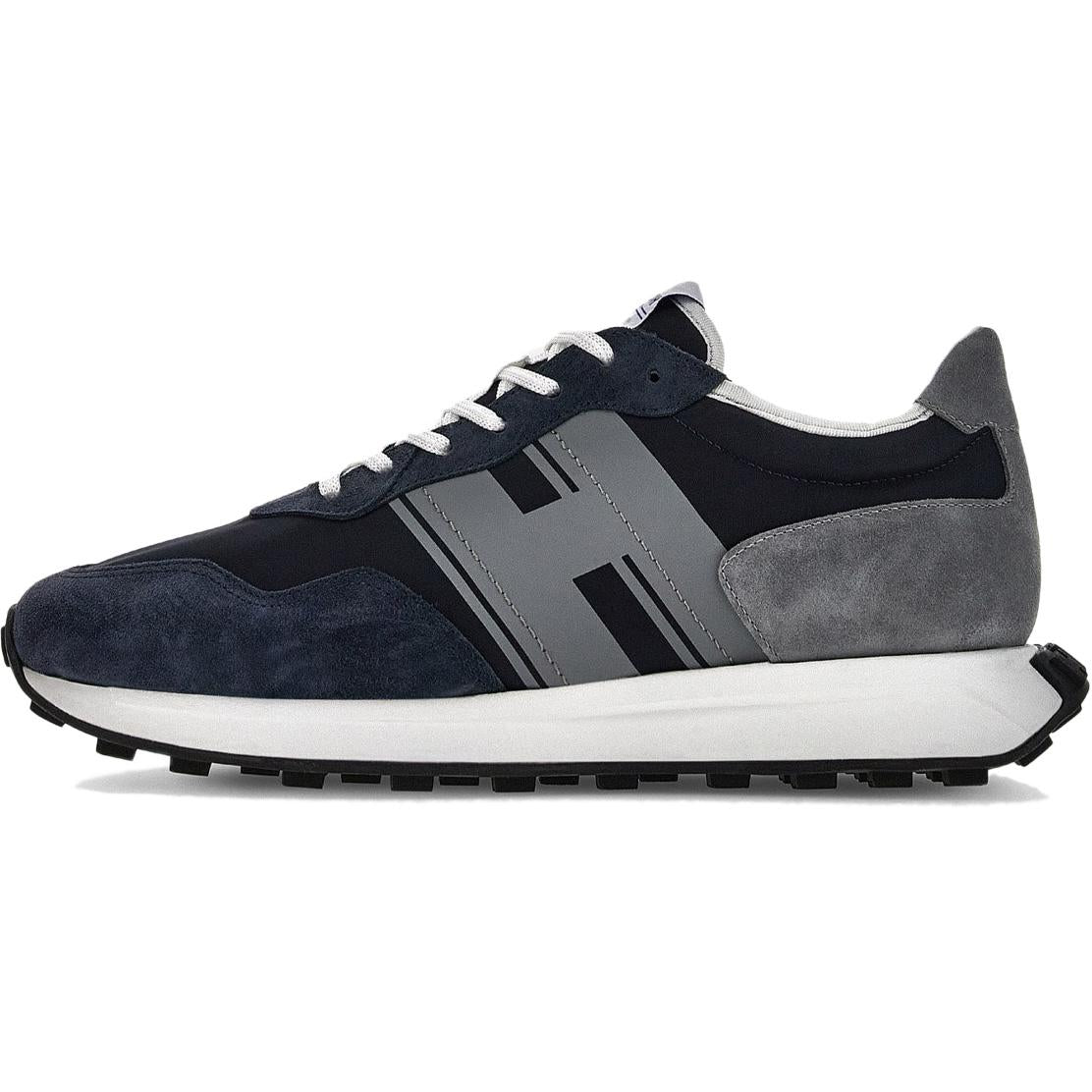 HOGAN Sneakers H601 Allacciato Uomo Blu Tuareg HXM6010EG01N3K836R BLU TUAREG 
