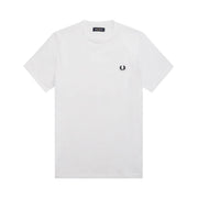 Tshirt Ringer Uomo Bianco M3519 100 BIANCO FRED PERRY 