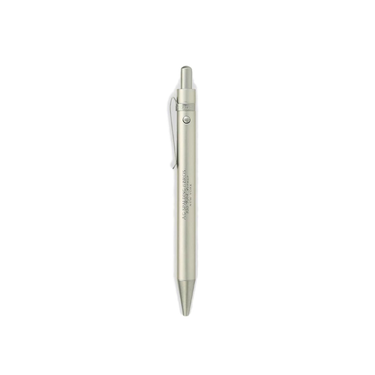 Penna Roller No Cap Unisex Alluminio 170125P 828 ALLUMINIO A.G. SPALDING&BROS 