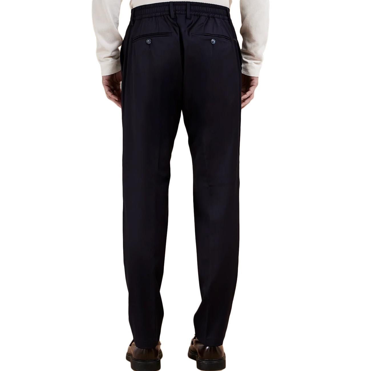 Pantalone Mitte Con Coulisse Uomo Notte S.M02.MITTE1516 511 NOTTE CRUNA 