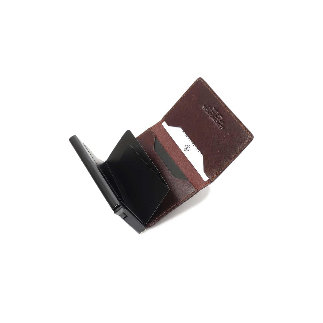 Porta Carte Slide Unisex Marrone 175230U 710 MARRONE A.G. SPALDING&BROS 