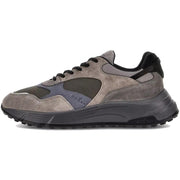 SNEAKER U. HYPERLIGHT ALLACCIATO BIMATERIALE HOGAN HXM5630DM900IF684Y MARRONE HOGAN 