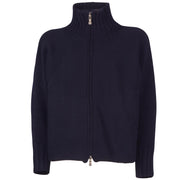 Bomber Zip Rasato Con Maniche Kimono 10210/14310 598 BLU GRAN SASSO 