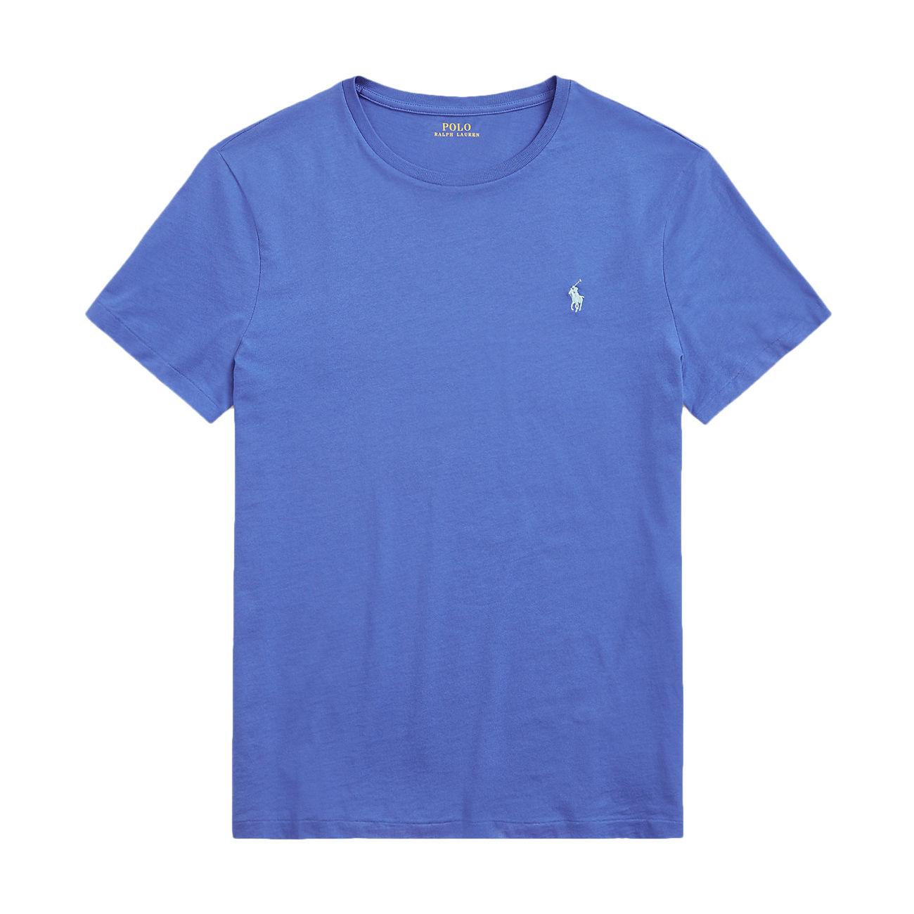 T-Shirt Custom Slim Fit Uomo Maiadstoneblue 710671438 288 MAIDSTONEBLUE POLO RALPH LAUREN 