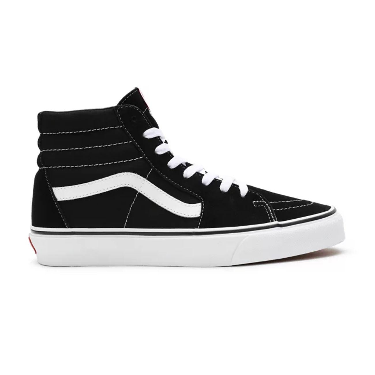 Scarpe Sk8-Hi Unisex Black White VN000D5I B8C1 BLACK/BLACK/WHITE VANS 