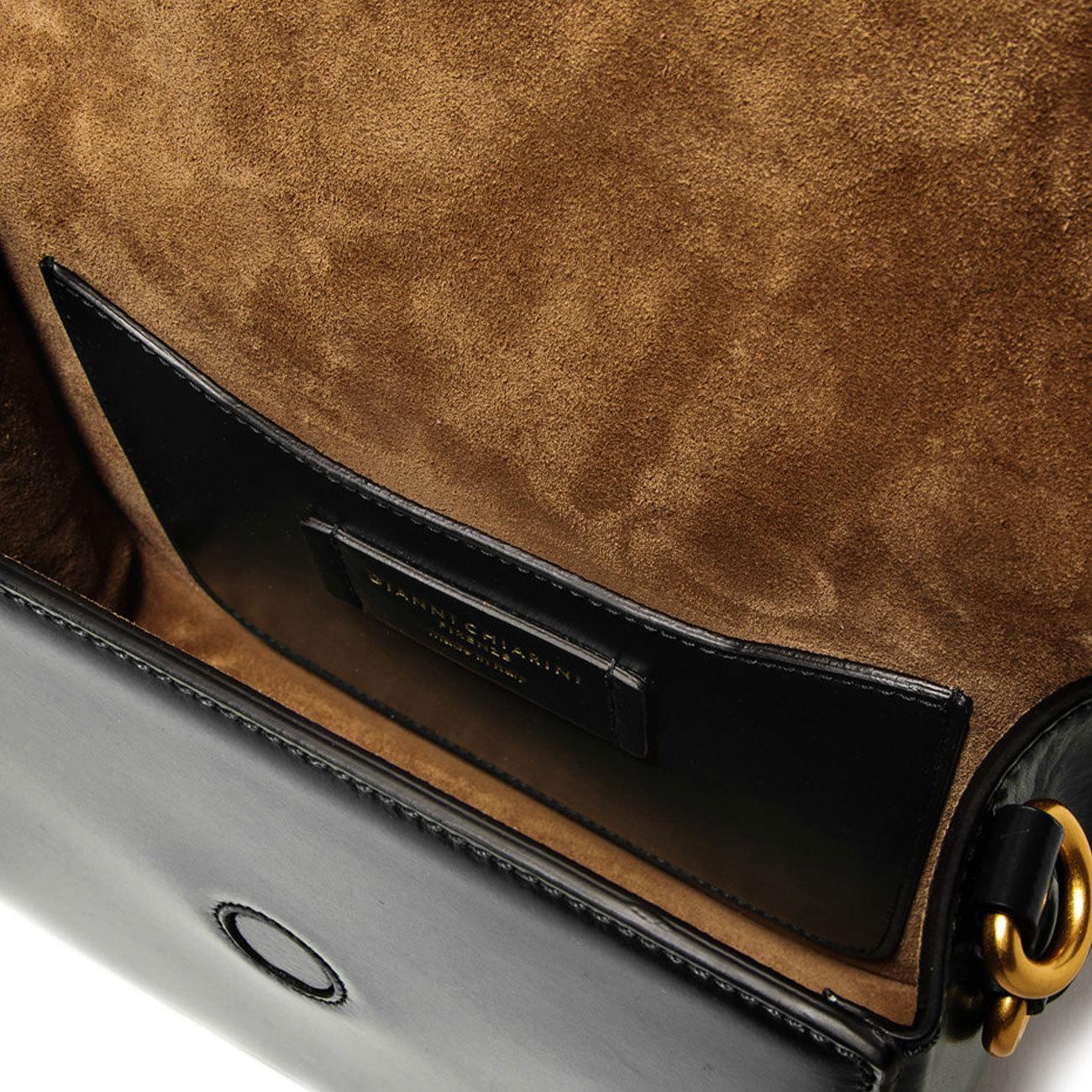 Borsa Meg Pelle Donna Nero BS8925/22AICLUX 001 NERO GIANNI CHIARINI 