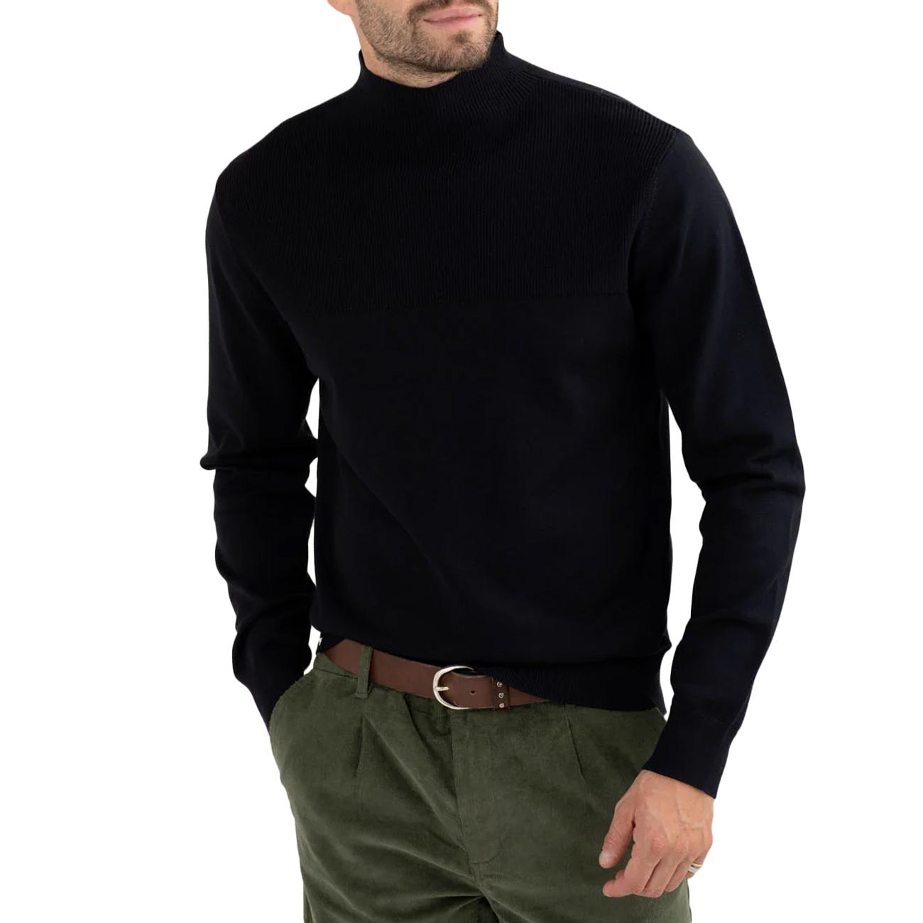 Maglia Dolcevita FM25W40MD A0601 BLUE FRED MELLO 