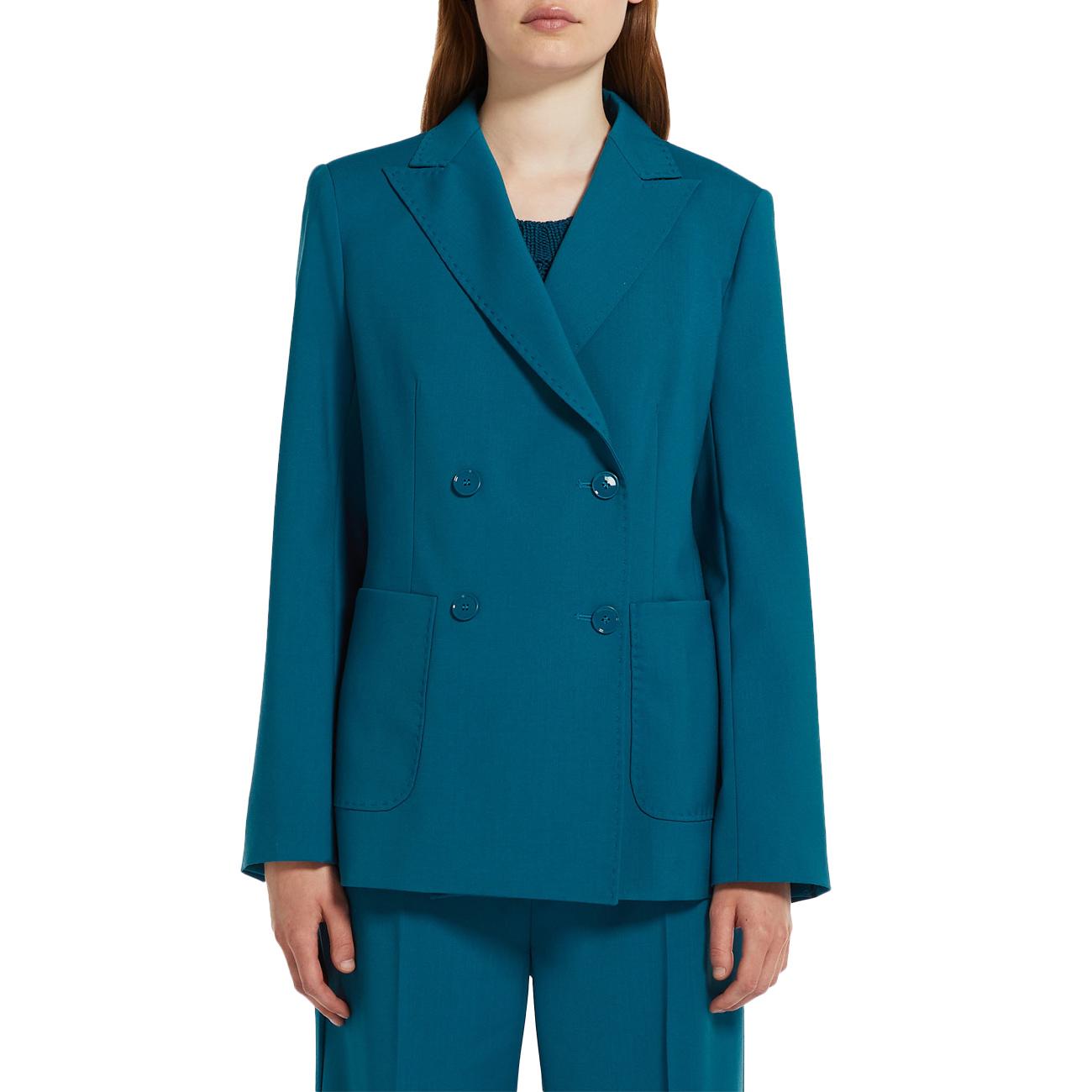 Blazer Nervoso Donna Iris Blue NERVOSO 2415041041600 007 IRIS BLUE MAX MARA WEEKEND 