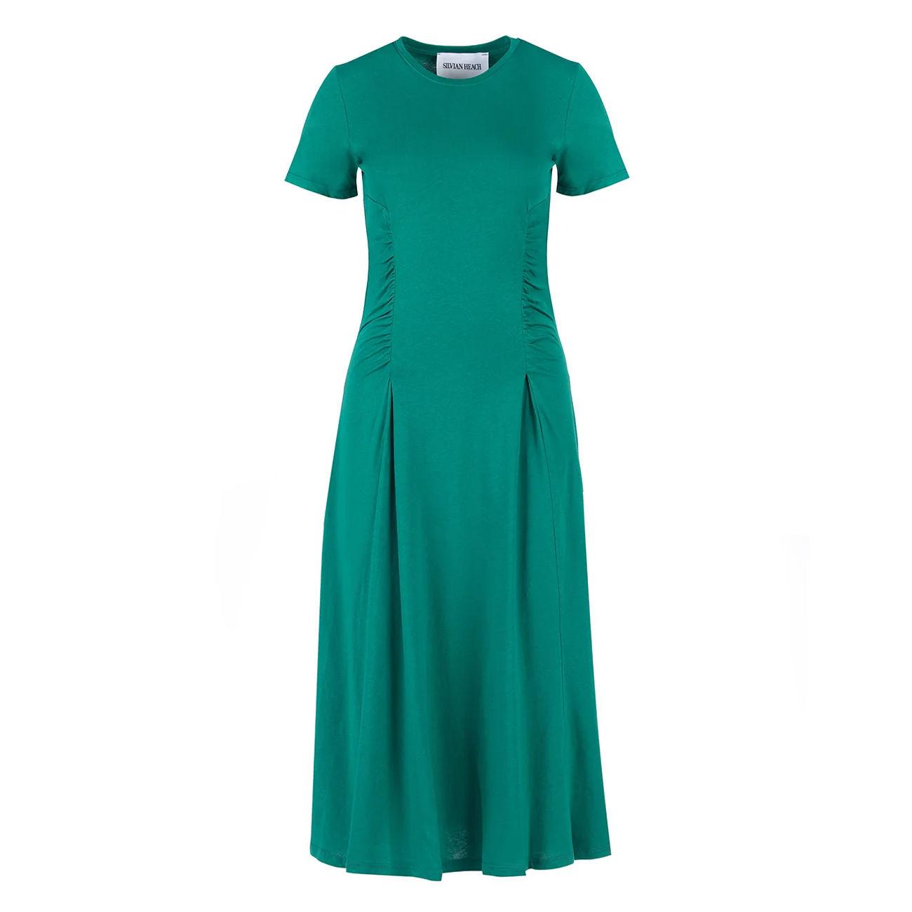 Abito Koini CVP23119VEGN GREEN SILVIAN HEACH 