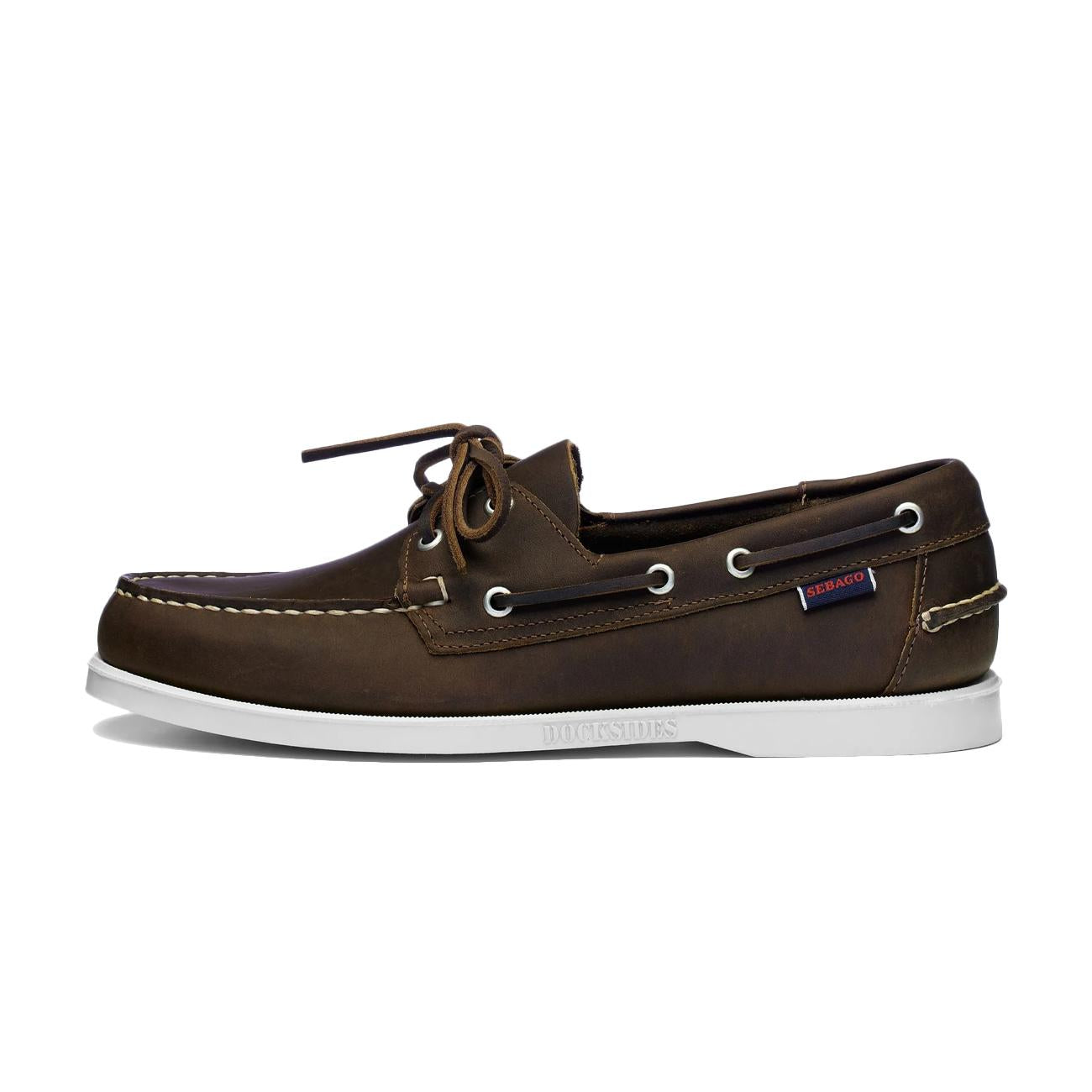 Stringate Docksides Portland Uomo Brown 7111MIW 900 BROWN SEBAGO 