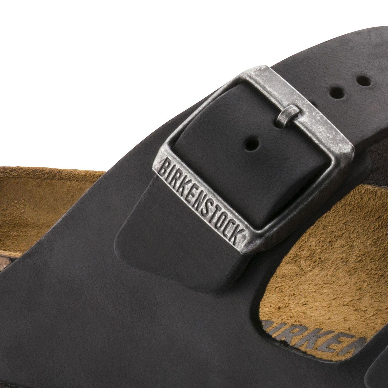 Sandali Arizona In Pelle Unisex Black 0552113 BLACK BIRKENSTOCK 