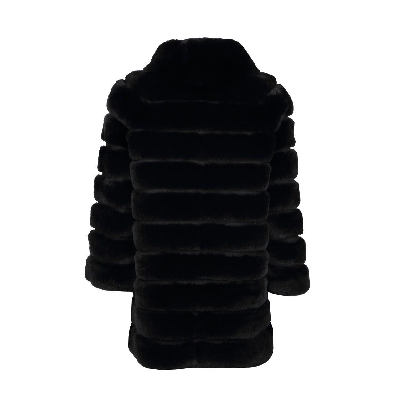 Cappotto Con Collo Alto 9101 NERO SWORD 