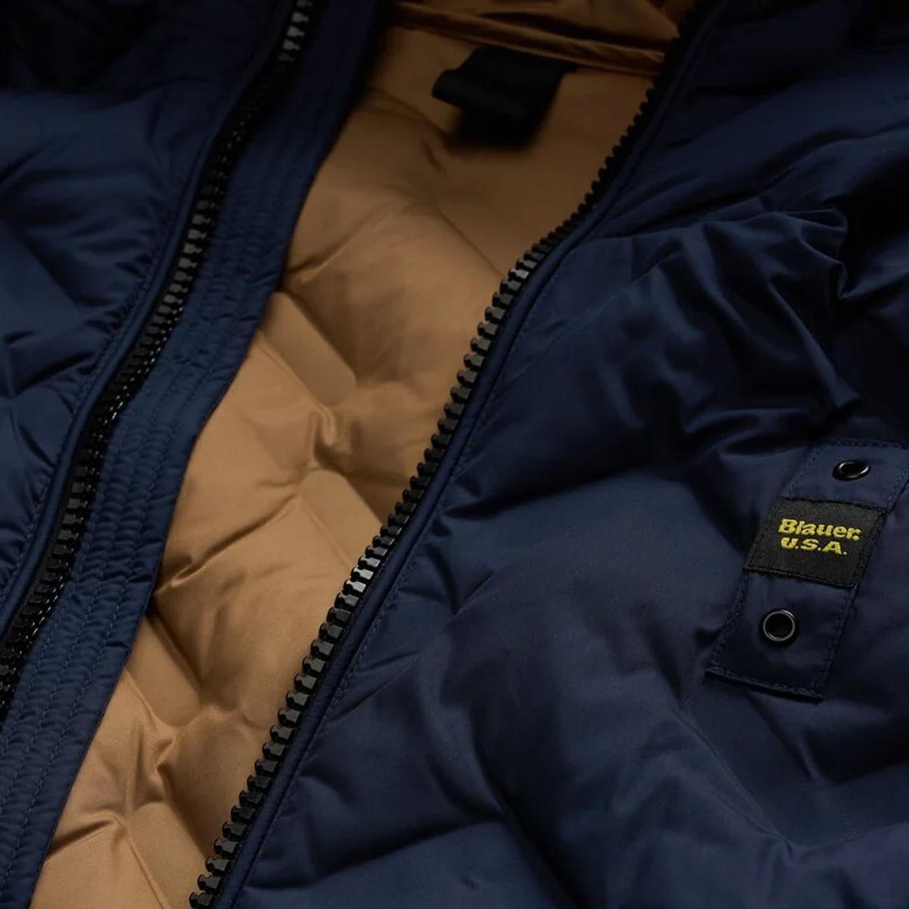 Piumino Piery Ad Angoli 25BLUC03233-007308 888TB BLU BLAUER 