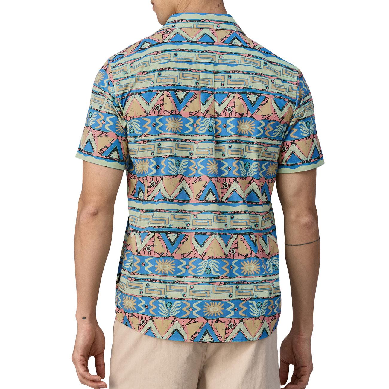 Camicia Go To Con Microfantasia Uomo Multicolor 52691 HGSA PATAGONIA 