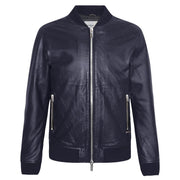 Bomber Ecopelle MK14005 BLUE MARKUP 