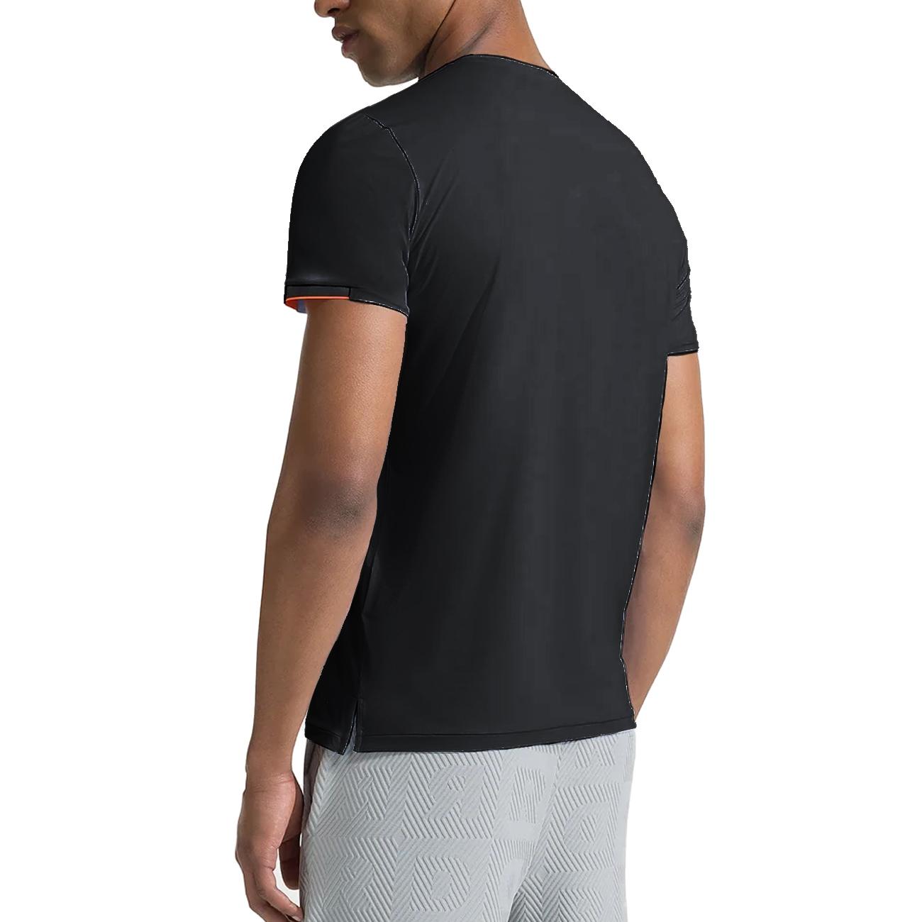 T-Shirt Oxford Logo Uomo Blue Black 24217 60 BLUE BLACK RRD 